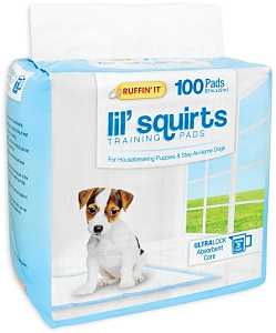 Ruffin'It Lil' Squirts 82100 Dog Training Pad, 22 in L, 21 in W