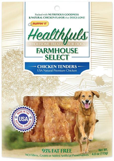 Ruffin'It 08503 Dog Treat, 4 oz, Chicken