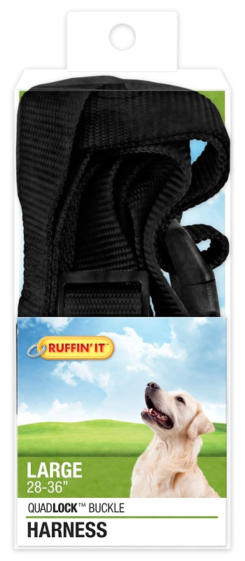 Ruffin'It 41476 Adjustable Harness, 1 in x 28 to 36 in, Buckle, Nylon, Assorted, Pack of 3