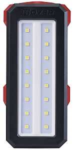 Milwaukee M12 ROVER 2367-20 Cordless Flood Light with USB Charging, 2.1 A, 12 V, Lithium-Ion Battery, LED Lamp, Red