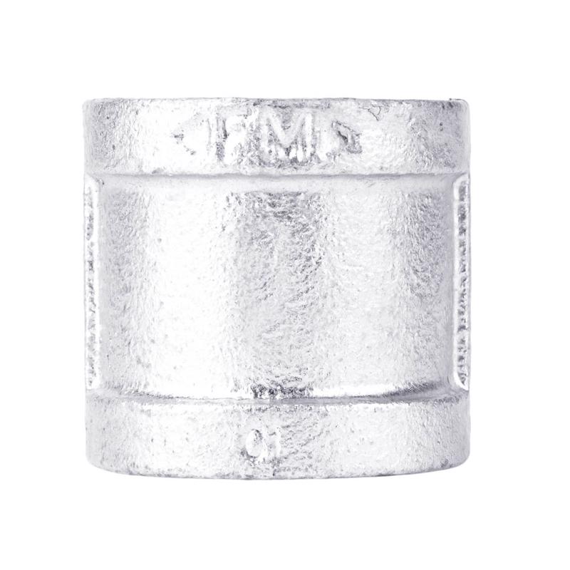 STZ Industries 3/4 in. FIP each X 3/4 in. D FIP Galvanized Malleable Iron Coupling, Pack of 5