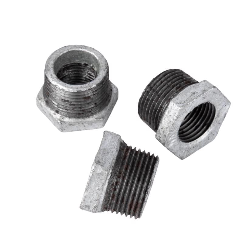 STZ Industries 1-1/4 in. MIP each X 1 in. D FIP Galvanized Malleable Iron Hex Bushing