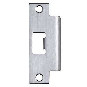 Tell Manufacturing CL100218 Door Strike Plate, 4-7/8 in L, 1-1/4 in W