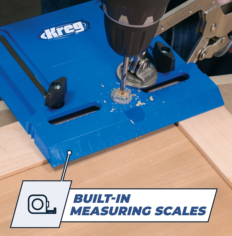 Kreg KHI-PULL Pocket Hole Jig Kit, Polymer