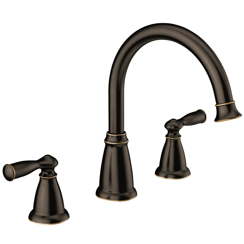 Moen Banbury Series 86924BRB Tub Faucet, 2-Handle, Lever Handle, Mediterranean Bronze