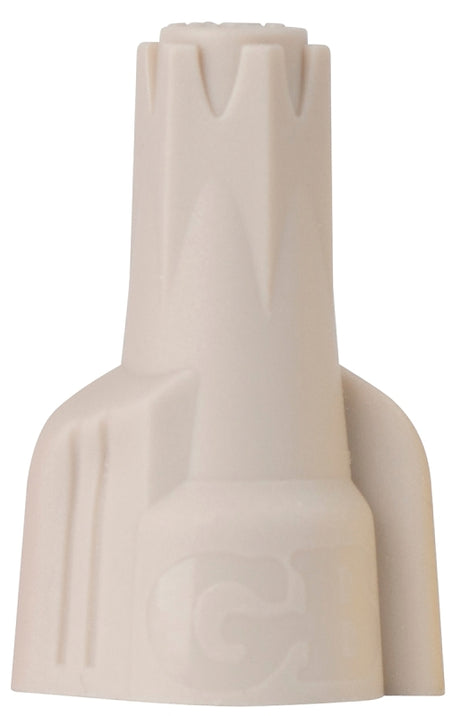 Gardner Bender Hex-Lok 19-1H1 Wire Connector, Tan, 22 to 8 AWG Wire, Copper Contact, Thermoplastic