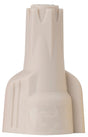 Gardner Bender Hex-Lok 19-1H1 Wire Connector, Tan, 22 to 8 AWG Wire, Copper Contact, Thermoplastic