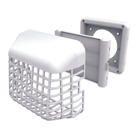 Ace White Plastic Dryer Vent Hood, Pack of 12