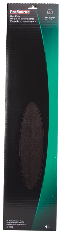 ProSource 32293ORD-PS Kick Plate, 34 in L, 8 in W, Aluminum