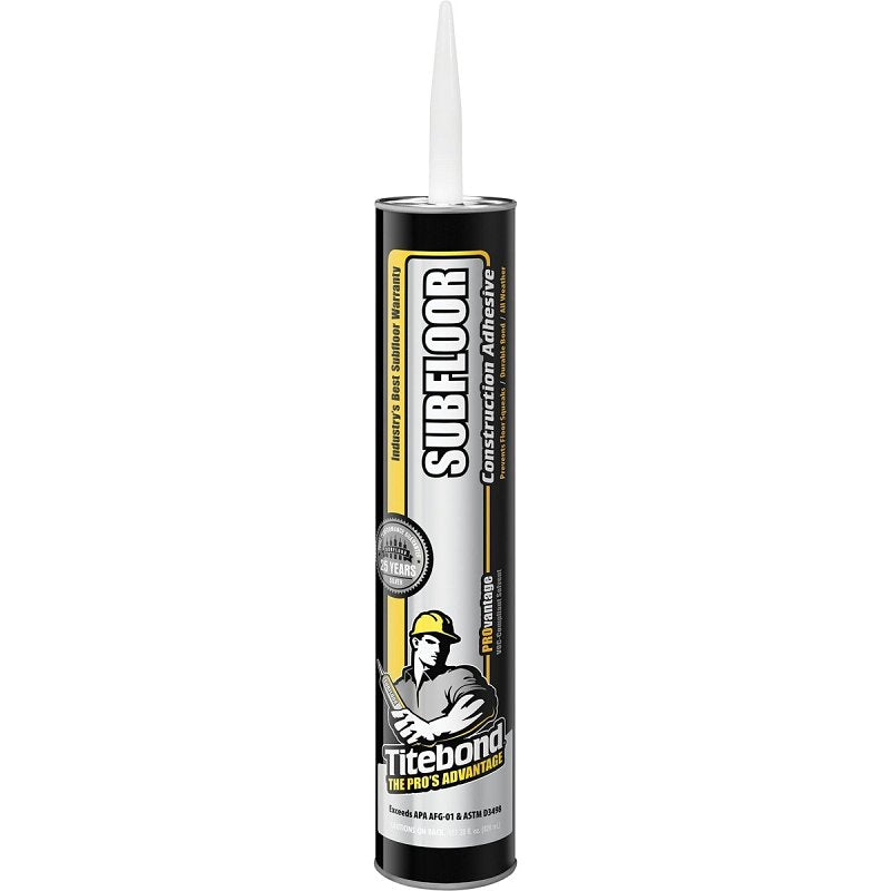 Titebond PROvantage 5482 Subfloor Adhesive, Beige, 28 oz Cartridge