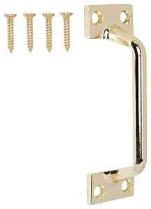 ProSource 20902BBB-PS Sash Lift, 3-7/8 in L Handle, Die-Cast Zinc, Polished Brass