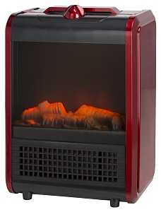 PowerZone TNP-2008I-E3 Ceramic PTC Heater, 10 A, 120 V, 600/1200 W, 2-Heat Setting, Red