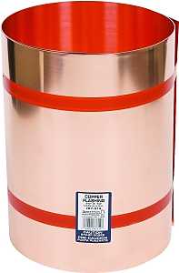 Amerimax 67314 Flashing Roll, 10 ft OAL, 14 in OAW, Copper