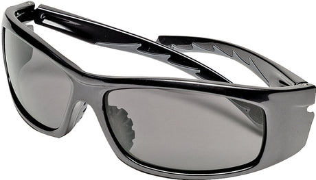 Safety Works 10105403 Safety Glasses, Anti-Fog Lens, Full Frame, Black Frame, UV Protection