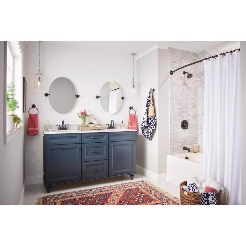 Moen Hilliard Bronze Traditional Bathroom Faucet 4 in.