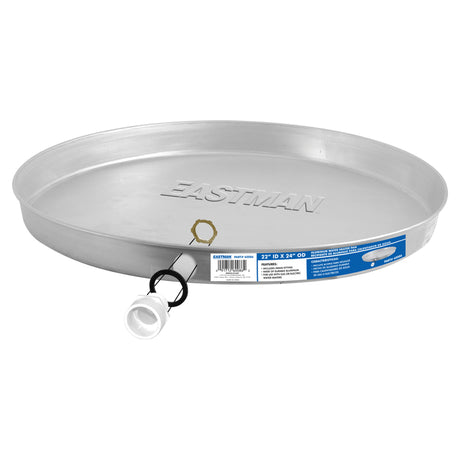 Eastman Aluminum Gas Water Heater Pan 22 in.