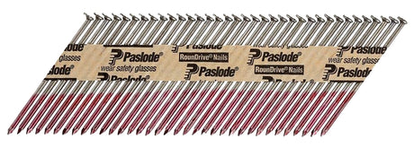 Paslode 650839 Series Framing Nail, Strip Collation, 3-1/4 in L, Steel, Bright, Round Head, Smooth Shank