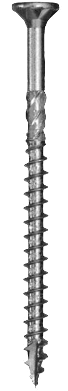 GRK Fasteners 61637 Framing and Decking Screw, #10 Thread, 3-1/8 in L, W-Cut Thread, Bugle Head, Star Drive, 210 PK