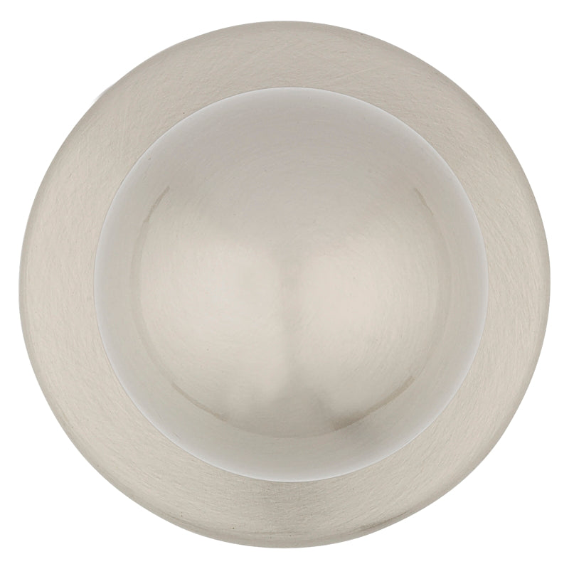 Kwikset 488P 15 CP Dummy Door Knob, 1-7/8 in Dia Knob, Satin Nickel