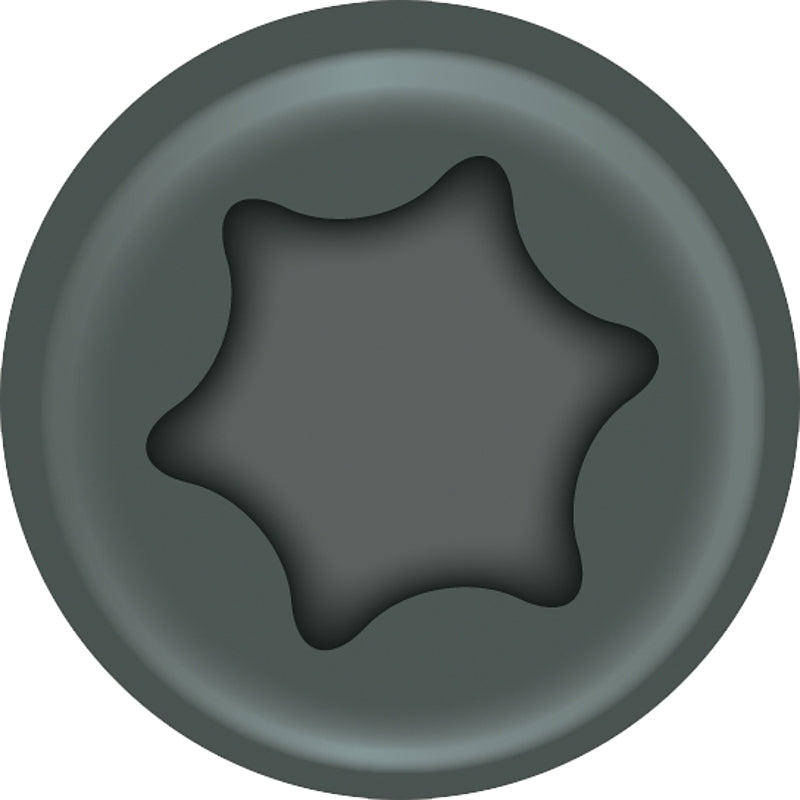 ProFIT 0297194/0281194 Deck Screw, #10 Thread, 3-1/2 in L, Coarse Thread, Bugle Head, Combo Drive, Sharp Point, Gray