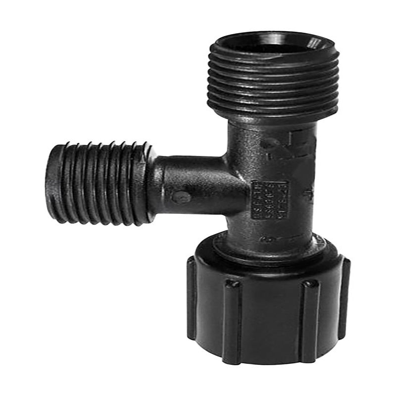 Flair-It Ecopoly 1/2 in. MPT X 1/2 in. D BSP SWV Plastic Tee