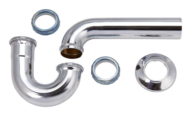 Ace 1-1/2 in. D Chrome Plated Brass P Trap