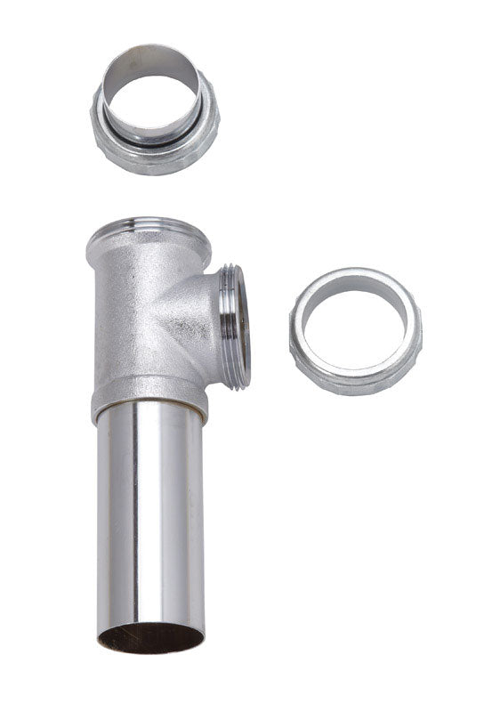 Ace 1-1/2 in. D Satin Brass Tee and Tailpiece