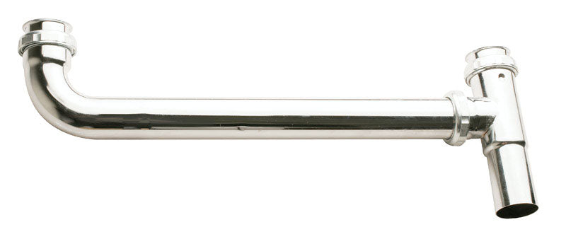 Ace 1-1/2 in. Slip X 1-1/2 in. D Slip Chrome Plated Brass End Outlet Waste Connector 16 in. L