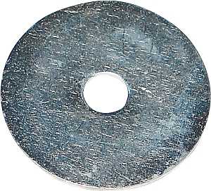 Midwest Fastener 03935 Fender Washer, 3/8 in ID, 1-1/2 in OD, Zinc, Zinc