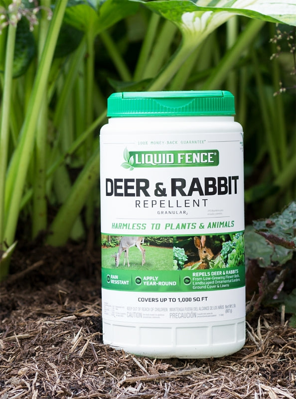 Liquid Fence HG-70266 Deer and Rabbit Repellent, 1000 sq-ft Coverage