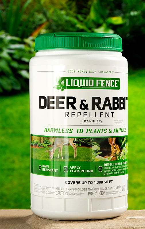 Liquid Fence HG-70266 Deer and Rabbit Repellent, 1000 sq-ft Coverage
