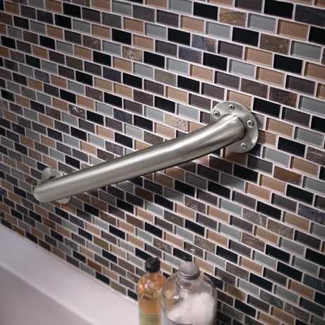 Delta 18 in. L ADA Compliant Stainless Steel Grab Bar