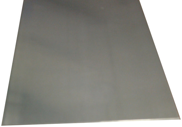 K & S 256 Decorative Metal Sheet, Gray, 4 in W, 10 in L, Aluminum, 0.032 in Thick, Pack of 6