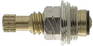 Danco 15287E Hot Stem, Brass, 1.85 in L, For: Price Pfister 711-24, 750-54, 758-62, 788-92 Faucets