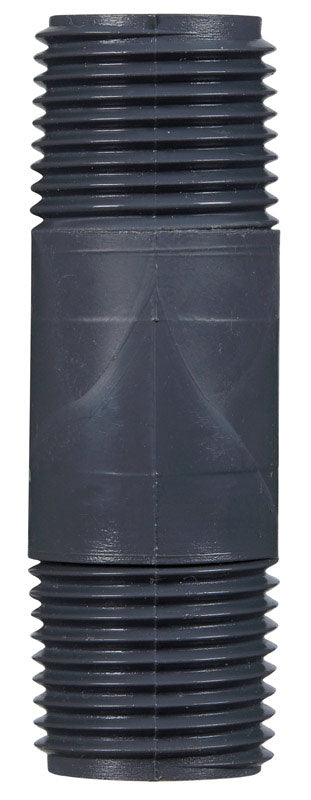 B&K Schedule 80 1/2 in. MIP X 1/2 in. D MIP PVC 2-1/2 in. Nipple 1 pk, Pack of 10