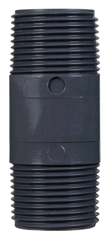 B&K Schedule 80 3/4 in. MIP X 3/4 in. D MIP PVC 2-1/2 in. Nipple 1 pk, Pack of 10