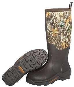 The Original Muck Boot Company Woody Max Series WDM-RTE-RTR-130 Hunting Boots, 13, Brown/Realtree Edge Camo