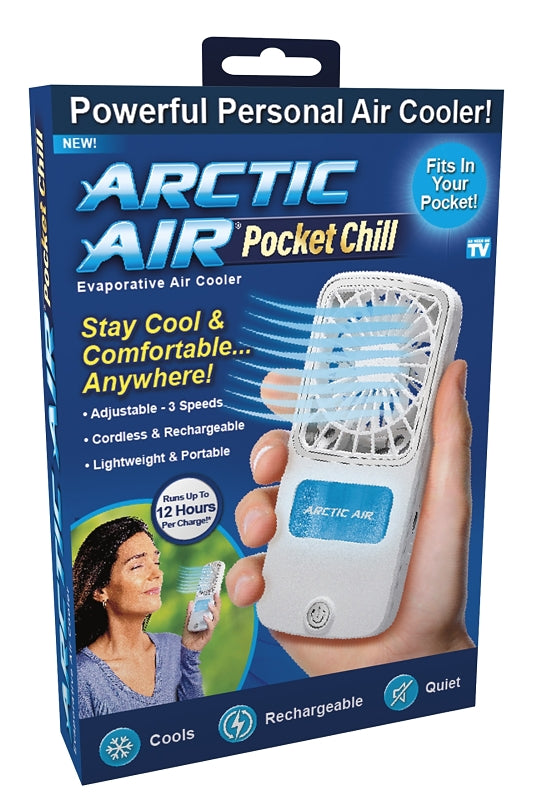 Arctic Air AAPKTN-MC12/6 Pocket Cooler, 3-Speed, White