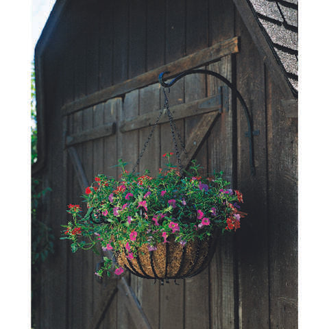 Panacea Black Iron 16 in. H Curved Plant Hook 1 pk