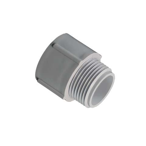 Cantex 1/2 in. D PVC Male Adapter For PVC 1 pk