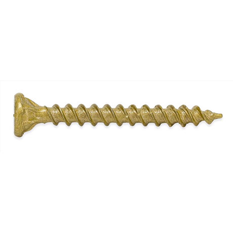 HILLMAN Power Pro No. 8 X 1-1/4 in. L Star Bronze Ceramic Coarse Wood Screws 220 pk