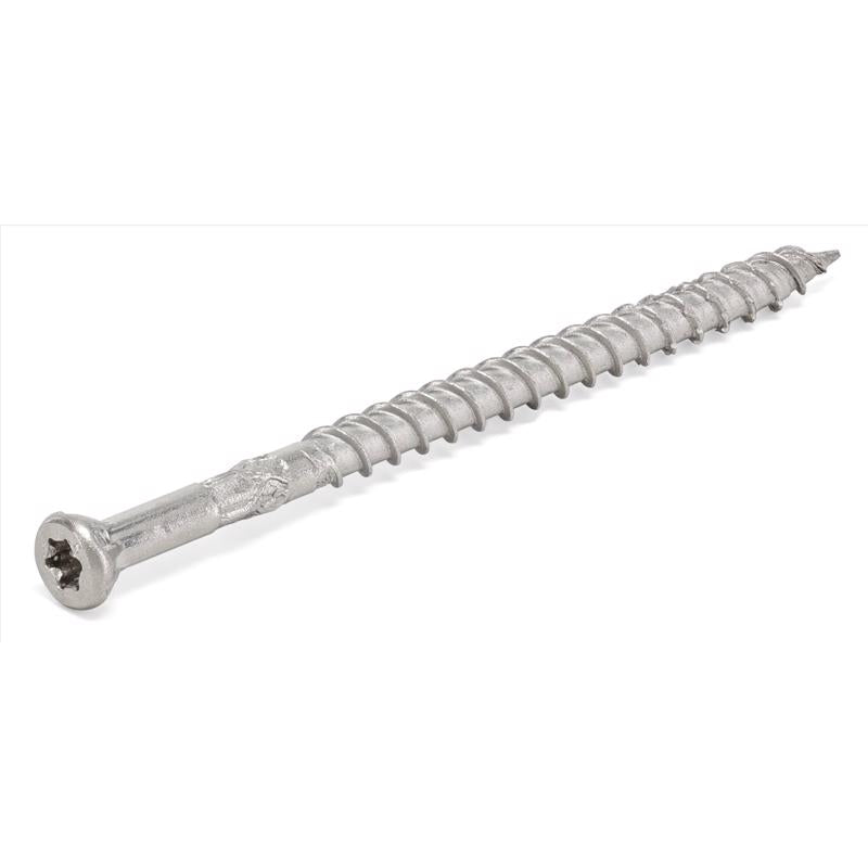 HILLMAN Power Pro No. 8 in. X 2-1/2 in. L Stainless Steel Star Trim Head Premium Deck Screws 5 lb 58