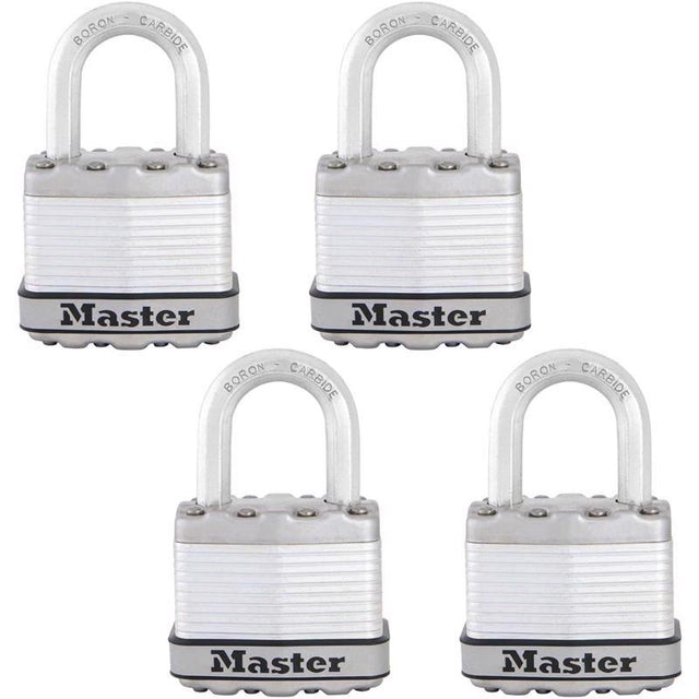 Master Lock Magnum 1-3/4 in. W Stainless Steel Ball Bearing Locking Weather-Resistant Padlock