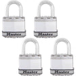 Master Lock Magnum 1-3/4 in. W Stainless Steel Ball Bearing Locking Weather-Resistant Padlock