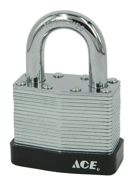 Ace 1-1/16 in. H X 1-3/16 in. W X 11/16 in. L Steel Pin Tumbler Padlock
