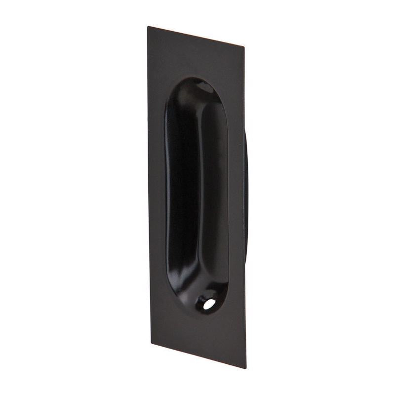 Schlage Ives Series 22B10B Rectangular Pull, 3-1/8 in W, 7/16 in D, 1-5/16 in H, Brass, Oil-Rubbed Bronze