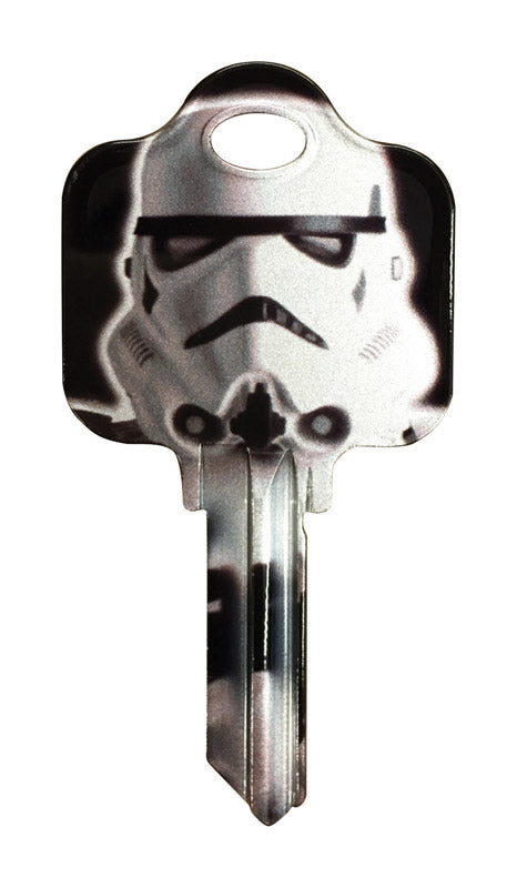HILLMAN Star Wars Stormtrooper House/Padlock Universal Key Blank SC1 Single, Pack of 5
