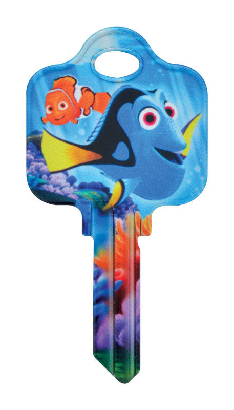 HILLMAN Disney Dory House/Padlock Universal Key Blank SC1 Single, Pack of 5