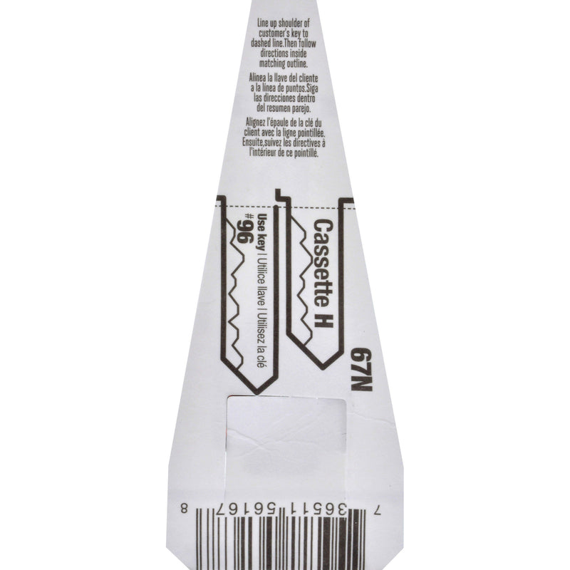 HILLMAN KeyKrafter Variety Pack House/Office Universal Key Blank 67 WR3, WR5, FA1 Single, Pack of 10