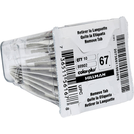 HILLMAN KeyKrafter Variety Pack House/Office Universal Key Blank 67 WR3, WR5, FA1 Single, Pack of 10